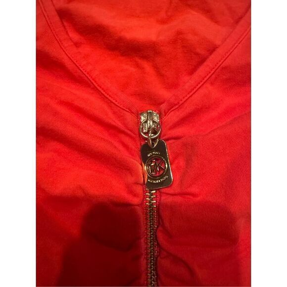 Woman’s Michael Kors tank top with golden zipper size large - Picture 2 of 5